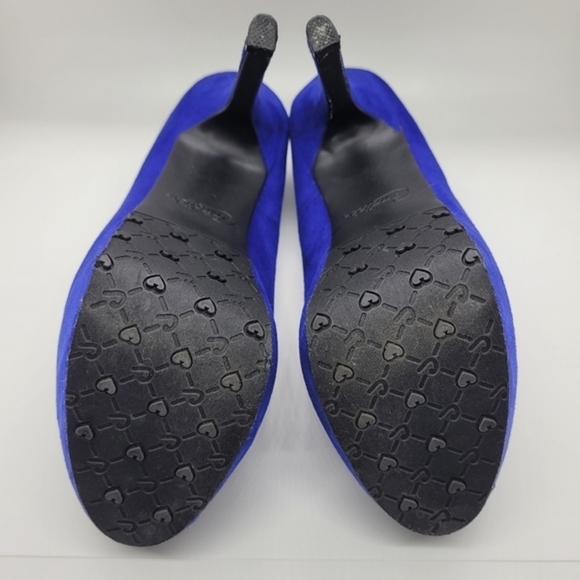 Candie's Cabela Blue‎ High Heels Women's Size 6 Medium - Picture 5 of 16